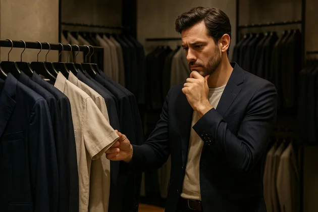 Мужчина в магазине одежды: шопинг или тест на выживание