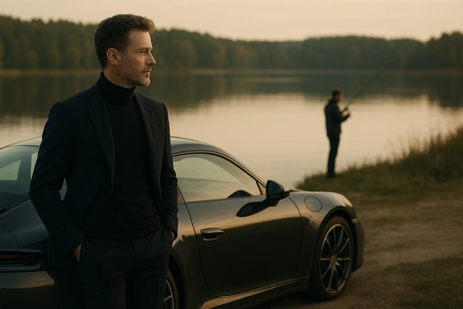 Адреналин и тишина: зачем мужчине нужны и спорткар, и рыбалка